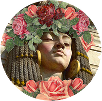Rose of Isis Kyphi - with Gold Ankh