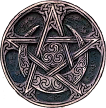 Incense Amulets - Embossed Pentagram
